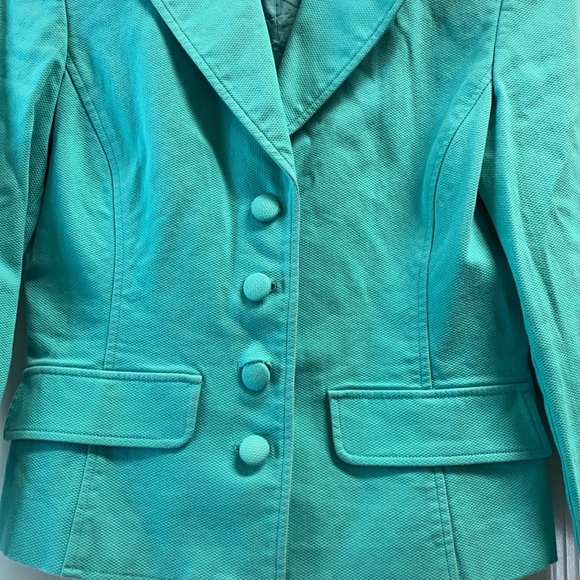Turquoise blazer - Picture 2 of 3
